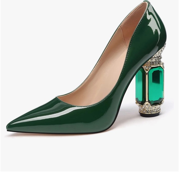 Shoes - FSJ Diamond Block Pumps